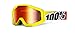 Produktbild MOTOCROSS BRILLE CROSSBRILLE GELB ROT VERSPIEGELT 100% STRATA SUNNY DAYS BRILLE GOGGLE MOTOCROSS QUAD ATV MX SX CROSS MTB OFFROAD