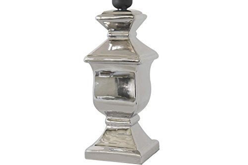 Antik Stil Tischlampe mit schwarzem Schirm Nachttisch Tisch - 4
