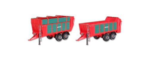 Preisvergleich Produktbild Kibri 12237 - H0 Kemper UniTrans 1800 Häckselgutanhänger