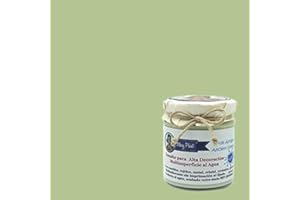 MARY PAINT Pintura Multisuperficie al agua Mate efecto Chalk 250 (Verde Antiguo)