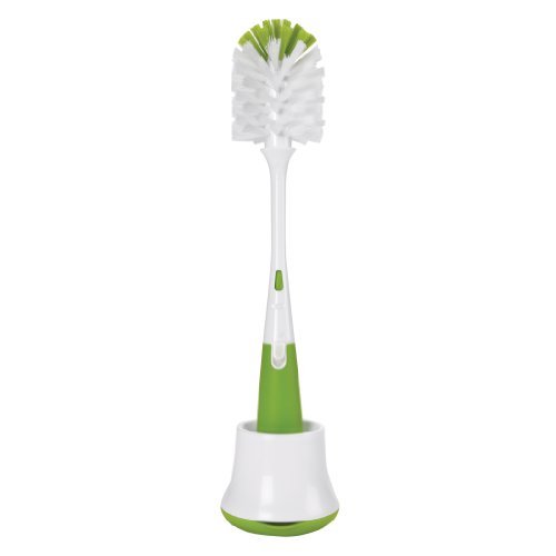 OXO Tot Bottle Brush with Teat Cleaner and Stand (Green)