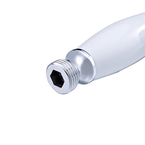 Duschkopf,klassiker Handbrause wasserspar anti-kalk-Düsen rainshower Brausekopf aus messing verchromt S R SUNRISE - 4