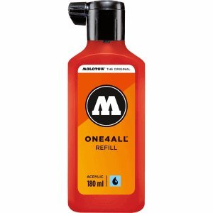 Preisvergleich Produktbild Molotow Nachfülltinte One4All für Permanentmarker 180ml verkehrsrot