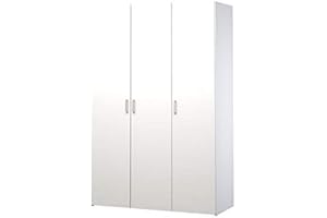 Dmora Armadio Bianco a 3 Ante