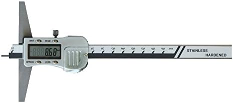 Digital Depth Gauge GAUGE/Vernier Calliper with Lace 1.5 cm x 6 mm Metal Case
