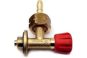 GOMET Adattatore per gas da campeggio 907,904 e 901, adattatore per bombola di gas butano, con raccordo per tubo per fornello