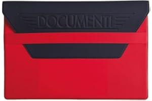 Pubblimania Portaherramientas de Coche Moto en Tam con Solapa de Cierre (Rojo)