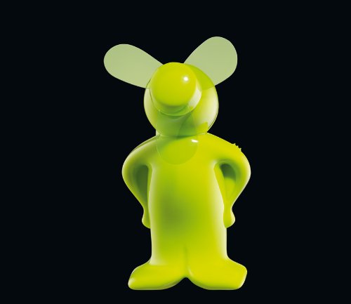 Cilio 190526 Miniventilator, Kunststoff, mehrfarbig, 8 x 5,6 x 13 cm - 2