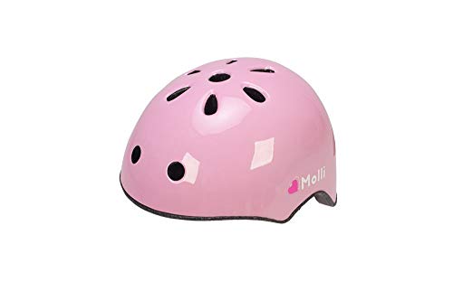 Raleigh Girls' Molli Children's Cycle Helmet, Pink, 50-54 cm