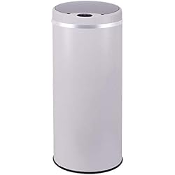 KITCHEN MOVE BAT-42LI Design Originale Poubelle Sensor Automatique Blanc 31 x 74 cm