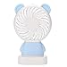Produktbild OPAKY Tragbarer Handkühlventilator Bunte LED Hand USB wiederaufladbar elektrischPerfekter persönlicher Fan, Desktop-Fan