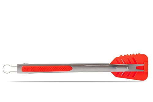 Der Stingray Küchenhelfer – Das beste 6 in 1 Küchengerät aus langlebigen Edelstahl – Küchenzange Pfannenwender Küchengabel Servierzange Fleischgabel Küchenspatel - 8