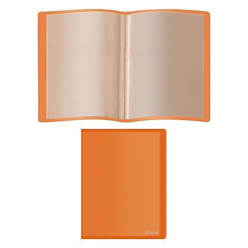 Dohe 91395 - Carpeta polipropileno con 40 fundas flexible color naranja Dohe 91395 - Carpeta polipropileno con 40 fundas flexible color naranja