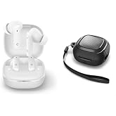 Spigen Audio TWS P20 Bluetooth Kablosuz Kulaklık iPX5 Beyaz Spigen Audio TWS P20 Kulaklık Kılıfı Ekstra Rugged Armor Hava Kan