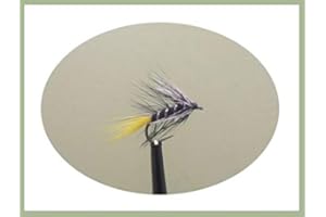 TROUTFLIES UK WET FLIES Barbless Flies Kate Mclaren Trout Flies. 6 Pack, Wet Flies, Choice of Sizes, For Fly Fishing