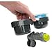 Brica Deluxe Snack Pod (Self Adjusting Cup Holder Accommodates Different Drink Sizes) - Gray Baby / Child / Infant / Kid