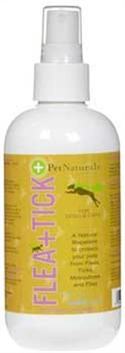 Pet Naturals of Vermont Flea + Tick Spray For Cats & Dogs 8Oz-8Oz