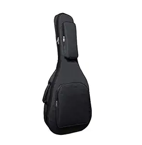 Musical Instrument GuitarHeavy Padded Guitar Bag With Black Color Cover Fender Soft Fabric 38 Inch. (A1)