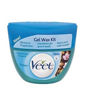 VEET GEL WAX KIT SENSITIVE 250ML