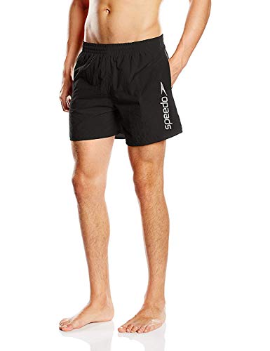 Speedo Scope, Short Homme, Noir, FR : L (Taille Fabricant : L)