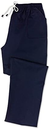 AX Unisex Smart Scrub Trousers Colour Navy Waist Size Xlarge Length Short