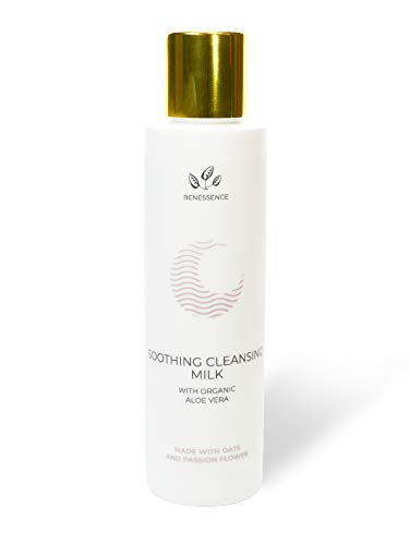 Benessence - Leche de limpieza orgánica con aloe vera (1 x 150 ml)