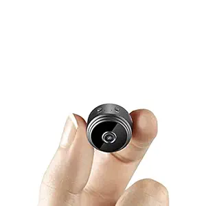 GARYVIZ Secret SPY Tiny Camera Full Hd with Night Vision and Motion Detection Smallest Mini Magnet Cam with Audio and Video Live Feed WiFi with Mobile App Wireless Recording 1080p (2021)