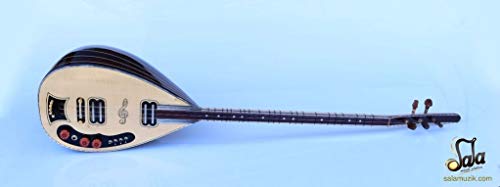 Long Neck Wenge Electric Electro Baglama Saz ASEL-104