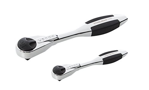 Preisvergleich Produktbild 2 PC. steelmanpro Cobra 160 Zahn Ratschen Set