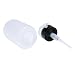 Leegoal(TM) 2 Pack Clear Refillable Liquid Push Down Alcohol Pumping Bottle Dispenser with Flip Top Cap Nail Art Acetone Polish Makeup Remover Manicure, 5.4 Oz