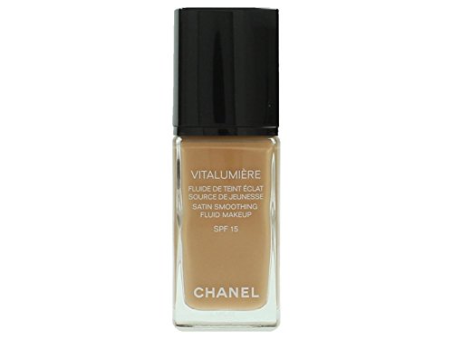 Chanel Vitalumiere Satin Smoothing Fluid Makeup SPF15 50 Naturel 30ml