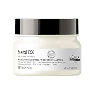 LOreal Professionnel Metal DX Anti-Deposit Protector Hair Mask, Serie Expert (250 ml)