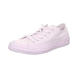 Weiches Obermaterial Converse Damen Chuck Taylor All Stars Sneaker Weiß White/Silver 000, 37 EU