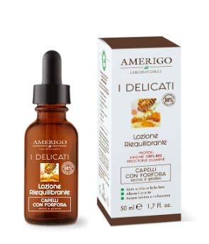 Loción reequilibrante para cabello con caspa - Amerigo