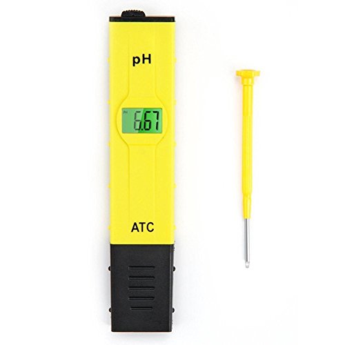 Digital pH Meter Messgerät , GYOYO PH Wert Wasser Messgerät PH Tester Meter Prüfer 0-14 für Aquarium Pool Schwimmbad, Pool, Landwirtschaft Aquarium Wein Urin usw. keine Zubehör - 3