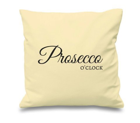 Preisvergleich Produktbild Prosecco Uhr Creme Kissen