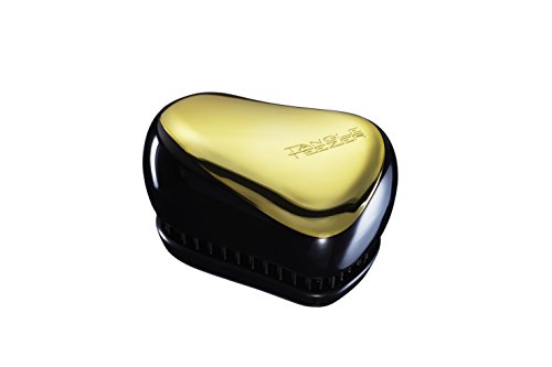 Tangle Teezer Compact Styler Professional Detangling Hair Brush - Black and Gold