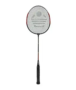 Cosco CB-885 Aluminum Strung Badminton Racquet (Pack of: 1, 182 g)., Red, Black