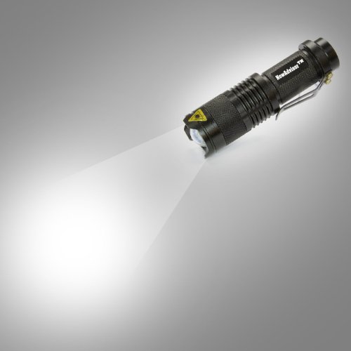 NowAdvisor®Mini 7W 300lm Cree LED Taschenlampe Einstellbarer Fokus Zoom Licht Lampe - 3