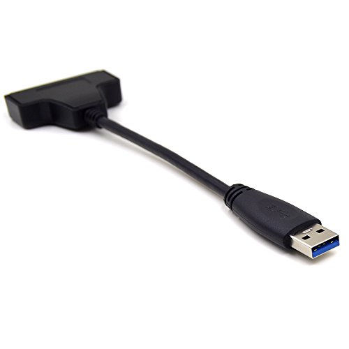 USB 3.0 zu SATA Adapterkabel für 2,5 „SSD / HDD Laufwerke – SATA auf USB 3.0 Externer Konverter und Kabel, USB 3.0 – SATA III Konverter (SATA-USB 3.0 Konverterkabel) - 3