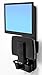 Price comparison product image Ergotron 61-080-085 Flat Panel Wall Mount for 24 inch LCD Plasma TV- Black