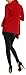 Happy Mama Women's Maternity Waterfall Cardigan Shrug Jacket Blazer UK10-18 320p (Crimson, UK 14, XL)