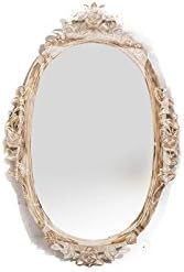 PARIGIANI Mirror - Solid teak wood - Elipse