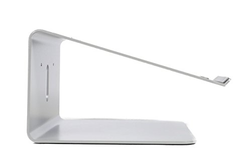 Bramley Power Premium Qualit  t Aluminium Laptop St  nder f  r Apple Macbook Pro Air  Dell  Lenovo  HP  Fujitsu und alle 27 9 cm zu 38 1 cm Laptops  F