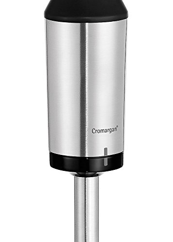 WMF KULT X Stabmixer, 650 W, 2-flügliges Edelstahlmesser, Pürierstab aus cromargan, cromargan matt/silber - 2