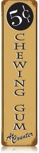 Chewing Gum Home and Garden Vintage Metal Sign - Victory Vintage Signs by Past Time