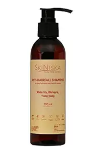 SkiNiska Anti Hair Fall Shampoo For Deep Hydration & Hair Fall Control - 200 Ml