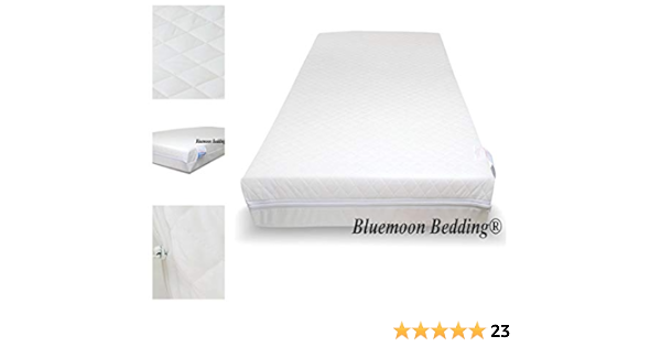 Fully Breathable Standard Travel Cot Mattress 93 X 66 X 7 5 Cm Amazon Co Uk Kitchen Home