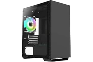 XUM IN FOR QUALITY XUM Brava Gaming PC: Intel Core i7-3770, GTX 1050Ti 4GB, 16GB RAM, 256GB NVMe SSD, 1TB HDD, 500W PSU, aRGB, 300Mbps WiFi, Windows 10
