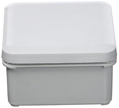 Legrand LEG92011 Boîte carrée étanche plexo face lisse IP55/ik07 650°c 80 x 80 x 45 Gris